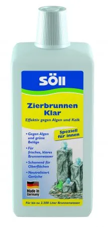 ZierbrunnenKlar 1L Flasche zur Brunnenreinigung